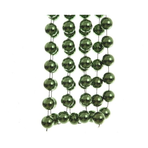 GHIRLANDA PALLINE DK GREEN D2